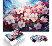 Sakura - Puzzle da 1000 pezzi per adulti competizione di velocità manuale Ogni pezzo è unico - Gioco familiare stimolante e divertente 19,7 "x 29,5" per i 14 anni