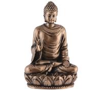 Sakyamuni 708-74745 - Buddha in miniatura in pietra artificiale, dipinto a mano, collezione Veronese