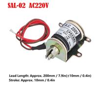 SAL-02 Elettromagnete Push-Pull Elettromagnete Trazione Tubolare AC 220V 10mm Co