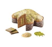 Sal De Riso Colomba Dubai 1 kg - Colomba Pasquale Artigianale con Pistacchio e Cioccolato, Dolce di Pasqua Premium, Pasticceria Italiana