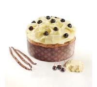 Sal de Riso Panettone Foresta Bianca 1 Kg con Sac a Poche Crema Pasticera al Maraschino