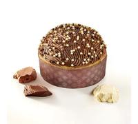 Sal de Riso Panettone I Tre Cioccolati 1 Kg con Sac a Poche Crema alle Nocciole