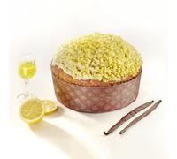 Sal de Riso Panettone Limoncello 1 Kg Crema al Limoncello Bucce di Limone D'Amalfi