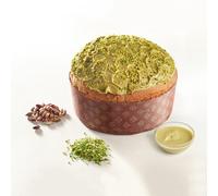 Sal de Riso Panettone Smeraldo 1 Kg con Sac a Poche Crema al Pistacchio
