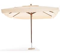 TELO RICAMBIO PER OMBRELLONE GIARDINO OASIS 3X2 3X3 3X4 ECRÙ COPERTURA ESTERNO