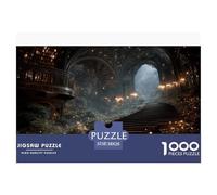 Sala gotica Puzzle 38x26cm/1000pcs Solenne Gioco EduGattoivo Per Tutti Rilassante E Creativo Regalo Per La Decorazione