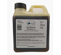 Sala Olio di neem Biologico spremuto a Freddo con salamul (sostituisce Rimulgan) emulsionante già Miscelato 1 L 1000 ml tanica