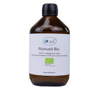 Sala Olio di ricino spremuto a freddo bio, bottiglia di vetro da 500 ml