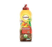 Solabiol Concime liquido Algasan – Biologico antistress per orto, alghe brune, Natural Booster – 1L