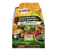 SALABIOL Kit 2 pezzi Concime per orto e giardino 5 Kg Biologico nutre 4 mesi 366