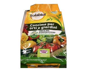 SALABIOL Kit 2 pezzi Concime per orto e giardino 5 Kg Biologico nutre 4 mesi 366