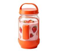 Salad Storage Container, Portable Leak Proof Food Canister Set, 10.3x23.4x10.5cm Freshness Lock Meal Prep Box For Home Kitchen Daycare Travel Camping Restaurant Dining Picnic Outdoor Activity Use