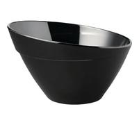 Saladier incliné en mélamine noir Balance APS 245 mm
