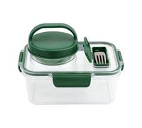 Salads Containers Lunches Boxes - Leaks- Dividing Holders Bowls Lidded | Dressings Offices Schools Vacations Camped Picnics Hiked Student Teacher Man Woman Families, Meals Prepped Fruits Veggies