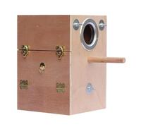 SALAKEET NESTING BOX - Casetta di incubazione di legno - Casetta di accoppiamento | Nest House for piccioncini, cockatiels, piccioni, fringuelli, conures, piccoli uccelli, quaccheri, gabbia di