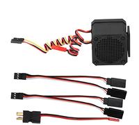 SALALIS 10 Simulatore Sonoro del Motore con Effetti Sonori per Modello di Auto RC Materiale Plastico Durevole per Auto RC Assiale HSP HPI