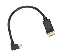 SALALIS Adattatore a MiniDP Ultra HD Supporta 8K 60Hz per Giochi e Esperienze Multimediali 30 Cm (Piegatura verso l'alto)