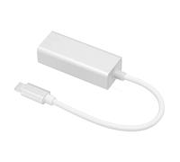 SALALIS Adattatore da Tipo C a RJ45 Adattatore da USB C a Ethernet Ad Alta velocità da 100 M 1000 M Senza unità in Lega di Alluminio per Computer (100 milioni)