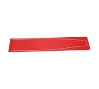 SALALIS Adesivo Protettivo per Pelle Centrale Console Pellicola in PVC Resistente per Host Edizione Digitale Facile da Installare e Pulire 1 unità (Rossa)