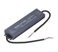 SALALIS Alimentatore Impermeabile IP67 con Cavo con Nucleo in Rame per Applicazioni con Driver LED e Trasformatore - Unità da 100 W (12V)