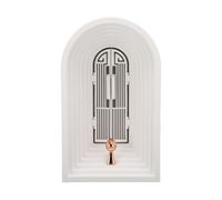 SALALIS Altoparlante da Tavolo USB Portatile, Luce Ambientale Elegante con Attenuazione Continua per il Relax, Ideale per Uso Domestico e in Ufficio (Bianca)