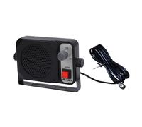 SALALIS Altoparlante Esterno per Autoradio con Spina da 3,5 Mm | Ampia compatibilità, ABS resistente e metallo, dimensioni compatte, adatto per radio CB, ricetrasmettitore mobile