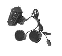 SALALIS Auricolare Bluetooth per Moto Auricolare per Casco Impermeabile per Comunicazioni di Chiamata Chiare 2000mAh per Caschi Integrali