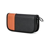 SALALIS Borsa per Esche da Pesca Organizer in Pelle Resistente con Design di Facile Apertura per la Pesca in Laghetto o in Barca (M)