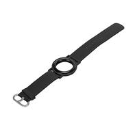 SALALIS Bracciale Localizzatore per Bambini, Morbido e Durevole, Resistente Al Sudore, per Bambini, Dal Design Innovativo, in Pelle Artificiale, Confezione da 1 (Nera)