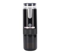 SALALIS Caffettiera Cordless Macchina Portatile Ricaricabile 2 in 1 per Capsule di caffè Macinato Adatta per Uso Domestico All'aperto
