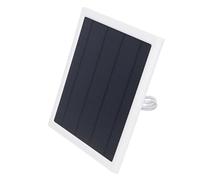 SALALIS Caricatore a Pannello Solare per Fotocamera Pannello Solare Efficiente da 6 W per Fotocamera Arlo IP66 Resistente All'acqua Installazione Semplice per Uso Esterno con Staffa e Viti (CSP6W-T-W)