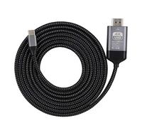 SALALIS Cavo 4K da Tipo C a con Guscio in Alluminio, Convertitore USB C Plug & Play per Pro, Lunghezza 2 Metri per Streaming e Giochi