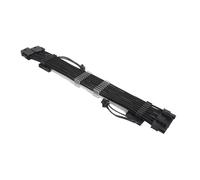 SALALIS Cavo con Prolunga ARGB Cavo di Illuminazione Durevole Ad Alta velocità per Case di Computer, Design a Doppia Sorgente, Plug and Play per Chassis di Computer
