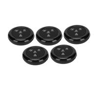 SALALIS Cercapersone Wireless per Badante 5 Pezzi di Chiamata Intelligente Impermeabile per Casa Negozio Sala da tè, Pulsanti di Chiamata Wireless 433 MHz per Anziani