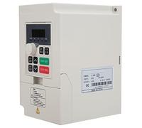 SALALIS Convertitore di Frequenza Vettoriale Controllo V/F Compatto Regolazione Automatica PID per Forniture Industriali Monofase 220 V (H100-0.4S2-1B monofase AC220V)