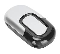 SALALIS Cuffie Bluetooth per Casco Riduzione del Rumore Suono Impermeabile di Alta qualità per la Guida in Moto Batteria da 1100 MAh (Argento)