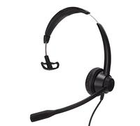 SALALIS Cuffie Telefoniche con Cancellazione del Rumore, Comode per le Comunicazioni con il PC, Design Leggero per L'home Office