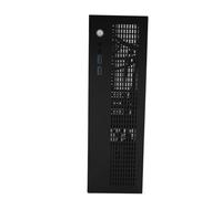 SALALIS Custodia per PC MATX ITX, Custodia per Mini Computer in Acciaio | Case Micro ATX, chassis compatto in acciaio, 2 slot SSD 1 HDD, spazio per il raffreddamento della CPU da 80 mm, per giochi