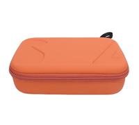 SALALIS Custodia Protettiva per Mobile 7 in EVA con Ampia Organizzazione per Accessori da Viaggio e Uso Quotidiano (Arancia)