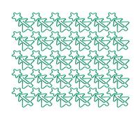 SALALIS Divertenti Graffette a Forma di Albero di Natale a Forma di Stella a Punte per la Classificazione dei File, Clamp/Holder per Agenda da 30 Pezzi per Forniture per Ufficio Forniture di