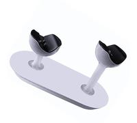 SALALIS Dock per Gamepad a Ricarica Rapida per Controller Doppio Dock con Indicatore LED Design Bianco Elegante per i Giocatori