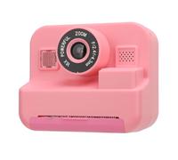 SALALIS Fotocamera a Stampa Istantanea per Bambini con Fotografia da 12 MP e Schermo IPS da 2,4 Pollici Stampa Termica Ecologica per Ragazzi e Ragazze (Roseo)