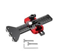 SALALIS Guida Accurata della Puleggia per da Tavolo per Crepe Sottili per Slot a U da 3/8x3/4 Pollici Slot a T da 1/4x3/8 Pollici, Materiale in Lega di Alluminio per Seghe a Nastro, Applicabile per