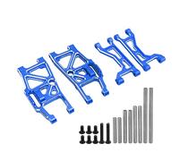 SALALIS I Bracci di Sospensione per Auto RC Durevoli in Lega di Alluminio Migliorano le Prestazioni per il Braccio Oscillante Anteriore/posteriore 1/10 MAXX 2.0 (Blu scuro)