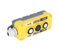 SALALIS Interruttore a Pulsante per Gru Controller di Sollevamento Efficiente per Autocarro con Cassone Ribaltabile Verricello su giù Paranco Materiale ABS Universale Adatto per Attrezzature