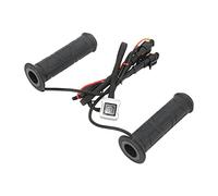 SALALIS Manopole per Manubrio Riscaldate Impermeabili per Moto con Temperatura Regolabile per ATV, Gomma Nitrilica, 1 Paio