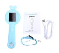 SALALIS Microscopio Digitale per Bambini Mini Microscopio 100X per L'educazione STEM con Schermo da 2 Pollici e Connessione USB per Giovani Scienziati (Blu)