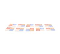 SALALIS Pavimenti per Box/Cover delle Bambole Mini Piastrelle in Legno Colorate per Decorazioni per Box/Cover delle Bambole in Scala 1:12 Progetto Artigianale Manuale Display Compatto per Tutte le