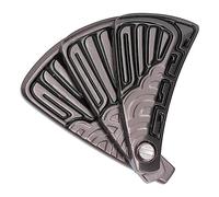 SALALIS Push Slider Fidget Toy Ventilatore Pieghevole Sollievo dallo Stress Magnetico Giocattolo Aptico in Acciaio Inossidabile ADHD Focus Ansia Giocattoli Antistress (Nero)