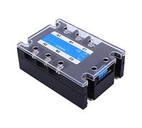 SALALIS Relè a Stato Solido BERM3-ZF60DA, Controllo DC-AC Efficiente con Design Durevole per Uso Industriale, Plastica, 7,5 X 10,5 X 3,8 Cm